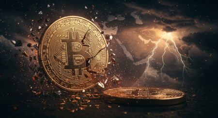 InfoCryptofr   Bitcoin Face à la Crise Géopolitique  Analyse