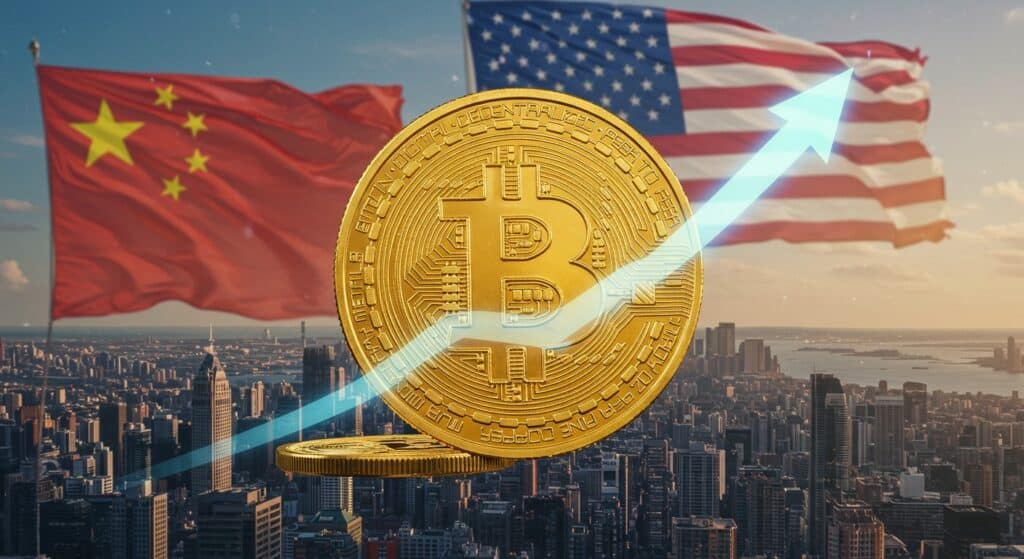 InfoCryptofr   Bitcoin Vers Un Record Avec La Détente Chine USA