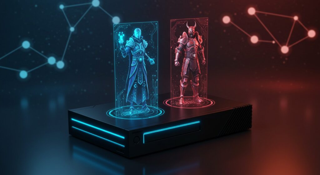 InfoCryptofr   Block3  La Révolution du Jeu par lIA Démarre
