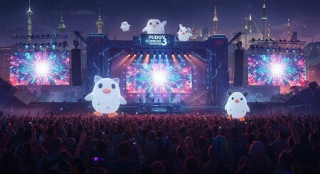 InfoCryptofr   BlockDown 2025  Festival Musical AI avec Pudgy Penguins
