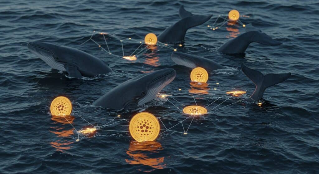 InfoCryptofr   Cardano  Les Baleines Accumulent Rebond en Vue 