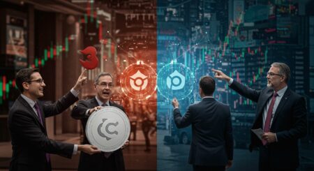 InfoCryptofr   Circle  Wall Street Diverge sur sa Valorisation