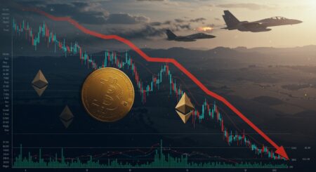 InfoCryptofr   Crypto  Chute de 1 Milliard Après les Frappes US sur lIran