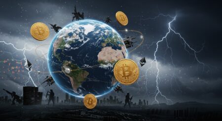 InfoCryptofr   Cryptos et Géopolitique  Impact sur les Marchés