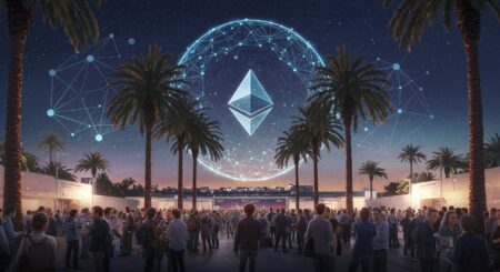 InfoCryptofr   EthCC 2025  Cannes Brille avec Ethereum et Vitalik