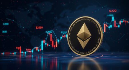 InfoCryptofr   Ethereum  Résistance à 2550 $ Rotation Prévue