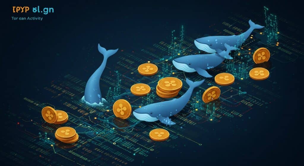 InfoCryptofr   Explosion dActivité sur le Ledger XRP et Accumulation des Baleines