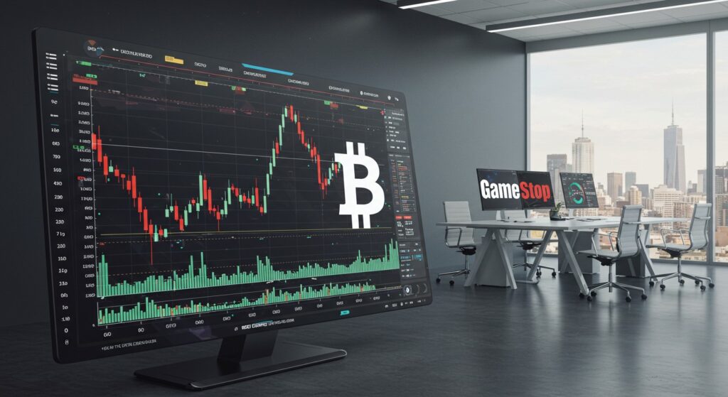 InfoCryptofr   GameStop Boosté par les Cryptos  25Mds en Notes