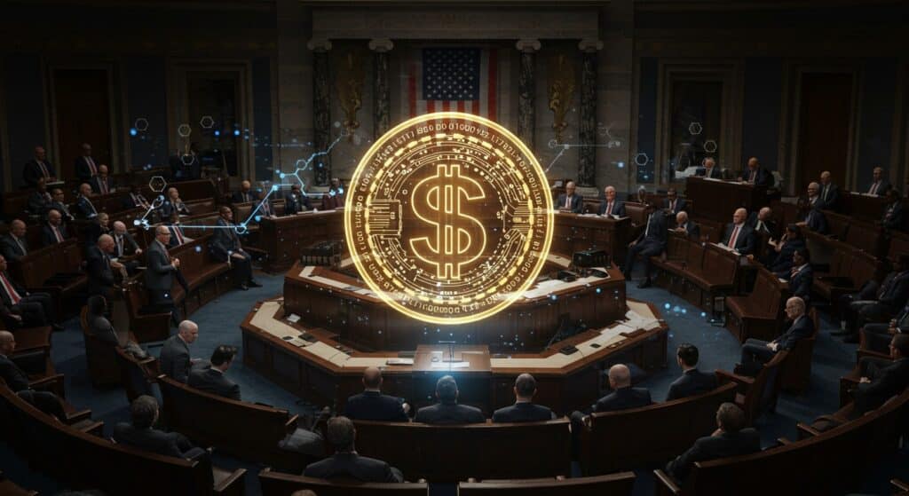 InfoCryptofr   GENIUS Act  Vote Crucial pour les Stablecoins