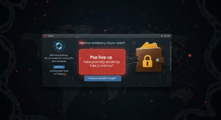 InfoCryptofr   Hack Crypto  Faux Airdrop Panique Utilisateurs