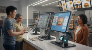 InfoCryptofr   IA et Fast Food  La Révolution des Commandes