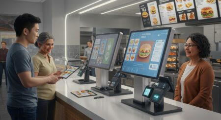 InfoCryptofr   IA et Fast Food  La Révolution des Commandes