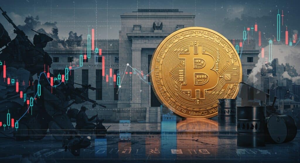 InfoCryptofr   Impact des Tensions Géopolitiques sur Bitcoin et Marchés