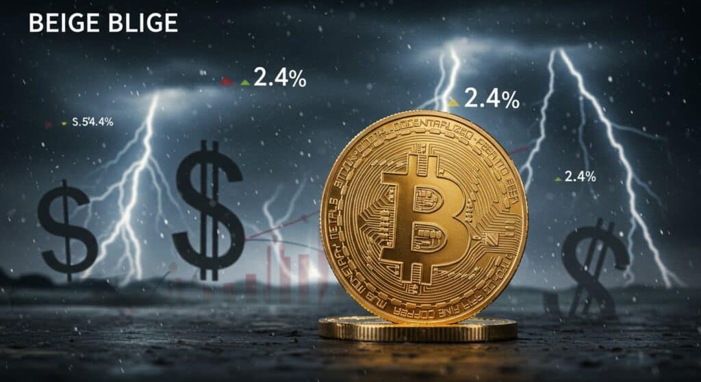 InfoCryptofr   Inflation US à 24  Bitcoin Résiste Bien