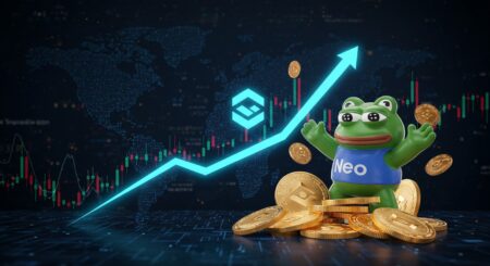 InfoCryptofr   LINK Prêt à Décoller Neo Pepe Coin en Folie