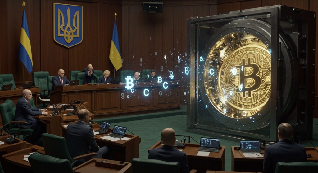 InfoCryptofr   Loi Crypto en Ukraine  Une Réserve Numérique Audacieuse