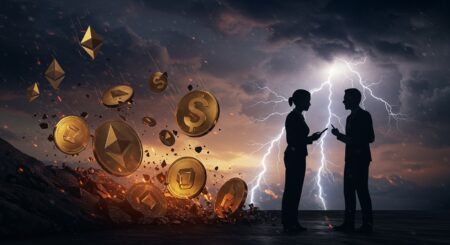 InfoCryptofr   Musk Trump  Choc Crypto Liquidations Massives