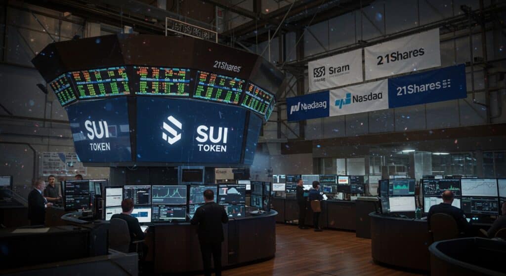 InfoCryptofr   Nasdaq Lance un ETF SUI  Vers un Boom Crypto 