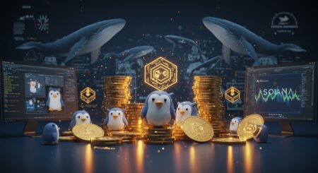InfoCryptofr   PENGU en Hausse  Les NFT Pudgy Penguins Explosent