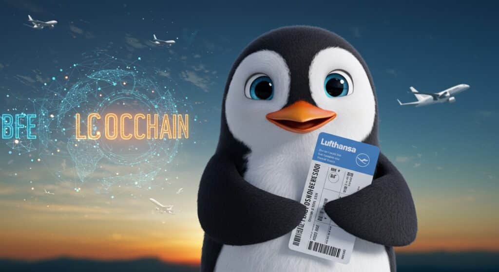 InfoCryptofr   Pudgy Penguins Sassocie à Lufthansa  Une Révolution Crypto
