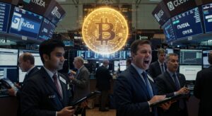 InfoCryptofr   Retail Traders Vendent Nvidia  Bitcoin en Vue 