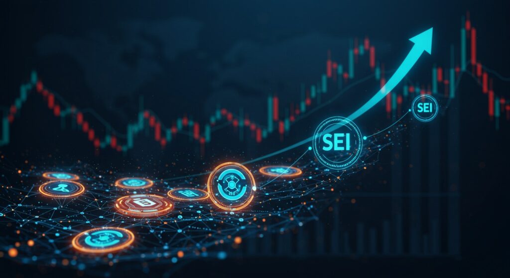 InfoCryptofr   SEI Bondit de 33  Le DeFi en Plein Essor