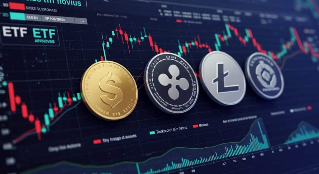 InfoCryptofr   Solana XRP Litecoin  ETF Crypto Quelles Chances 