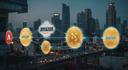 InfoCryptofr   Stablecoins  Amazon Walmart et Ant Group à lattaque