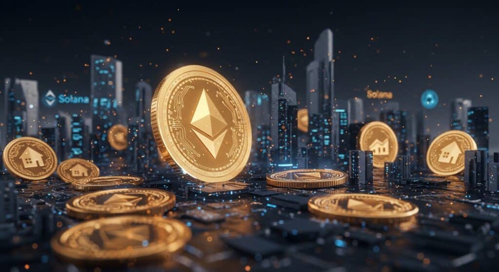 InfoCryptofr   Tokenisation des RWA  Ethereum Domine les 24 Milliards