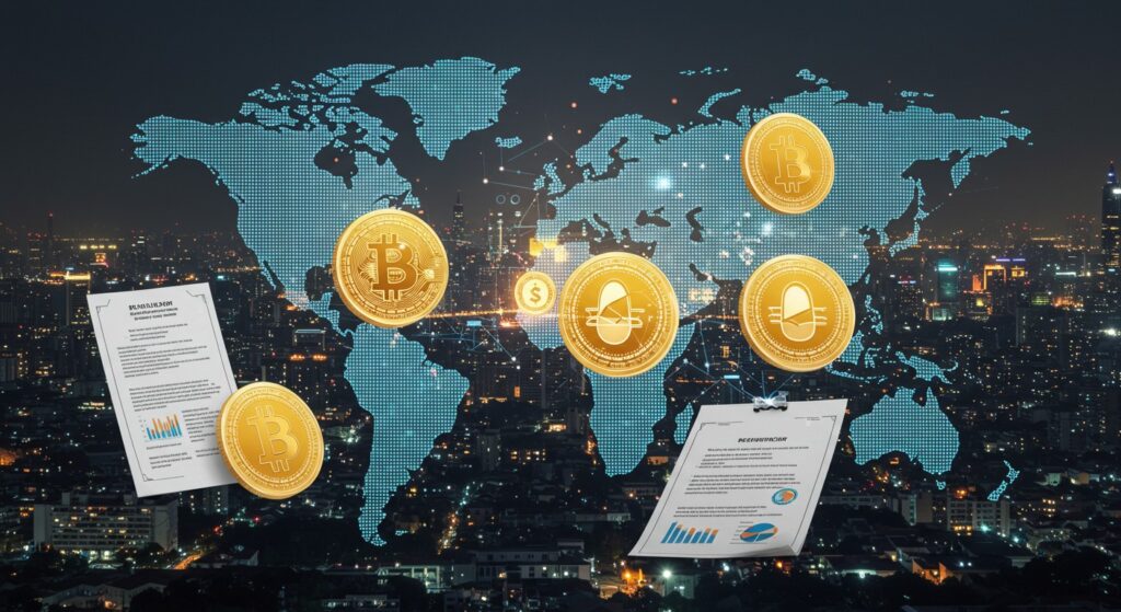 InfoCryptofr   Top 5 Actus Crypto 2025  Bitcoin Stablecoins et Régulation