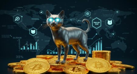 InfoCryptofr   Troller Cat  La Nouvelle Star des Meme Coins en 2025
