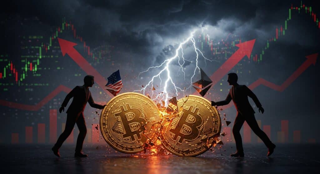 InfoCryptofr   Trump vs Musk  Crise Crypto de 1 Milliard