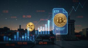 InfoCryptofr   XRP Surpasse Bitcoin  ETF et Fed en Vue