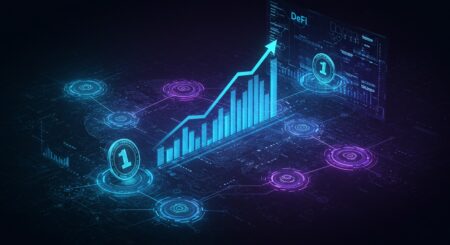 InfoCryptofr   1INCH  Une Hausse de 75 et un Volume DEX Record