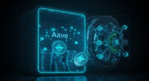InfoCryptofr   Aave  18  de Hausse Hebdo Stablecoins en Tête