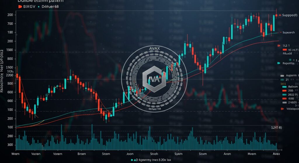 InfoCryptofr   AVAX  Double Bottom Signal Haussier 