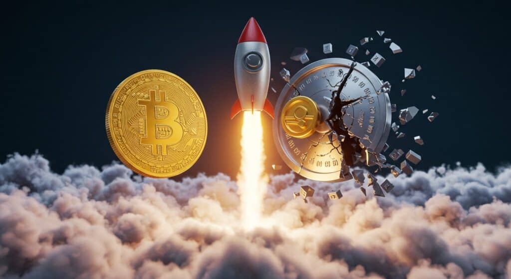 InfoCryptofr   Bitcoin Explose Loi Stablecoin Signée