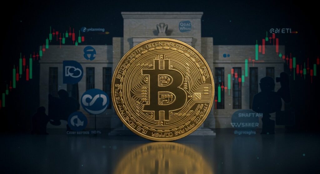 InfoCryptofr   Bitcoin Stagne  Fed et Tech en Point de Mire