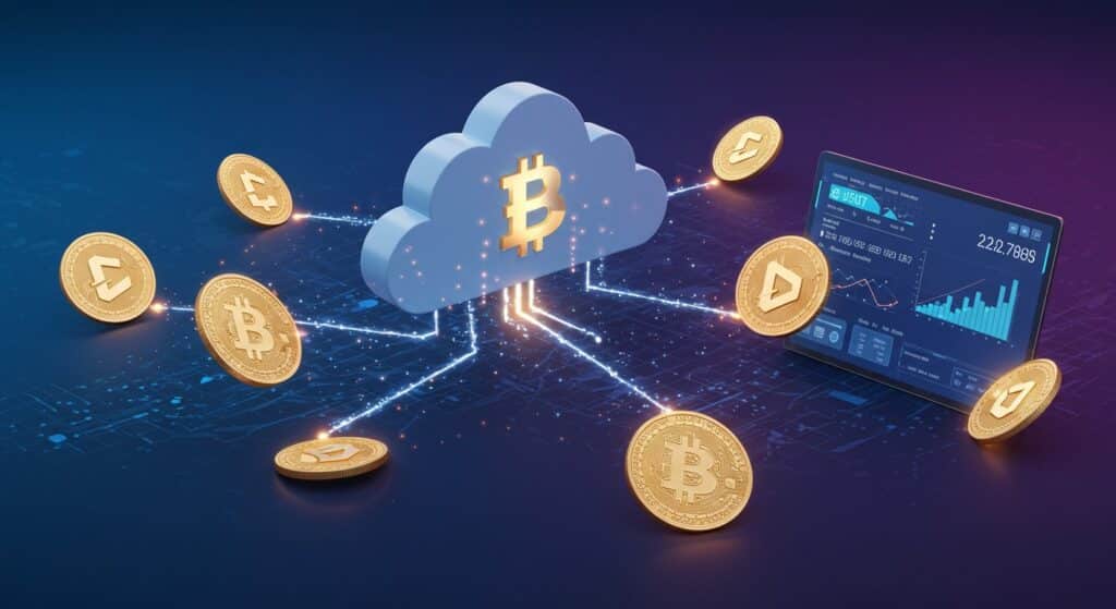 InfoCryptofr   Cloud Mining  La Clé pour un Revenu Crypto Stable