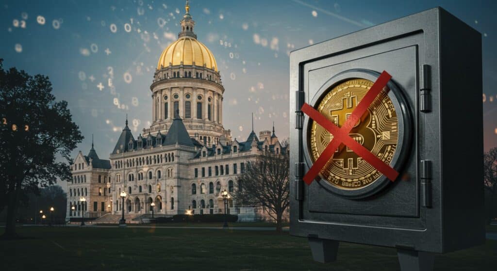 InfoCryptofr   Connecticut Banne le Bitcoin dans ses Réserves