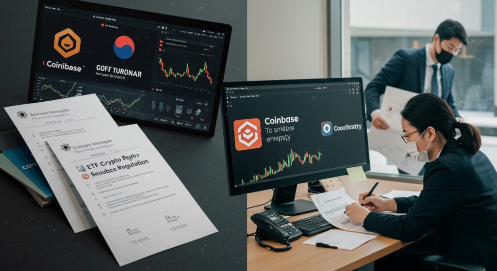 InfoCryptofr   Corée Du Sud  Alerte Sur Les ETF Crypto
