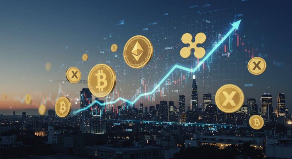 InfoCryptofr   Crypto  Le Marché Atteint un Record à 4 000 Milliards