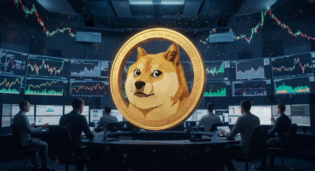 InfoCryptofr   Dogecoin  Explosion de Volume et Intérêt Institutionnel