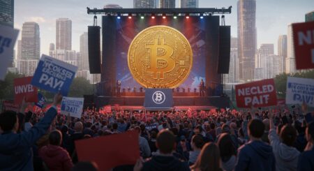InfoCryptofr   Elon Musk et Bitcoin  America Party Révolutionne la Finance