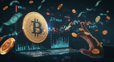 InfoCryptofr   ETFs Bitcoin  6 Semaines dEntrées Records à 10 Md$