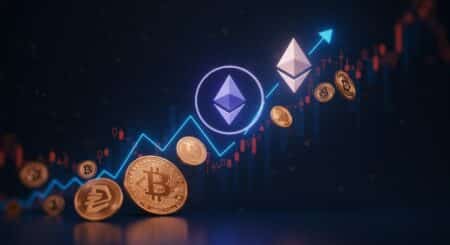 InfoCryptofr   Ethereum Décolle Bitcoin Chute  Altcoins en Vue