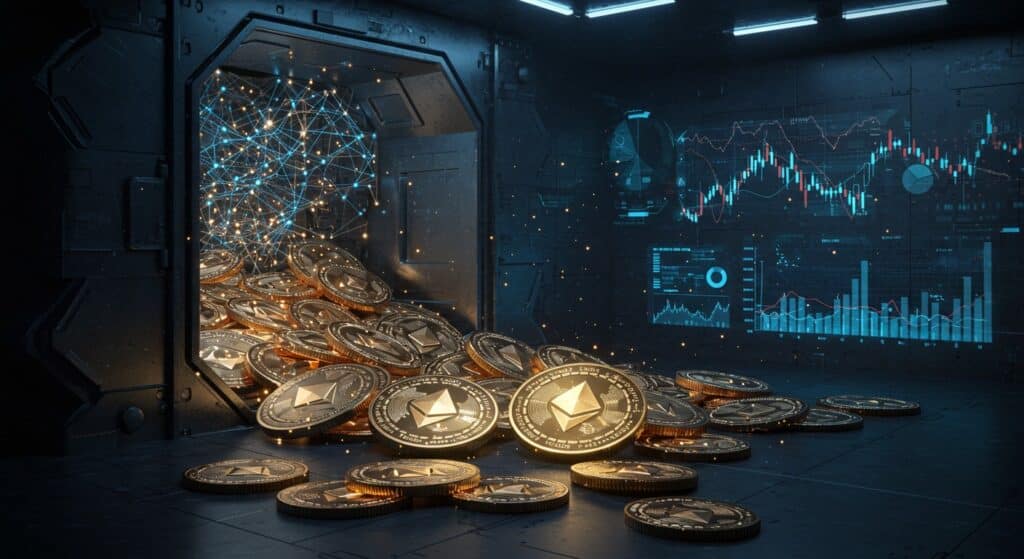 InfoCryptofr   Ethereum  Les Entreprises Accumulent 10  des ETH