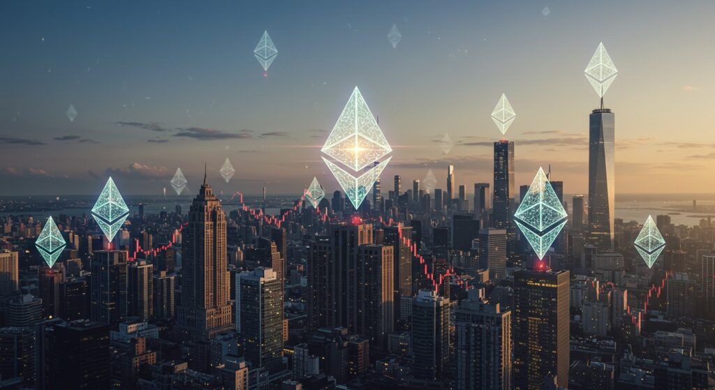 InfoCryptofr   Ethereum x10  La Prédiction Audacieuse de Standard Chartered