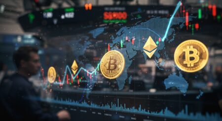 InfoCryptofr   Les Crypto Réagissent à la Hausse du SP 500