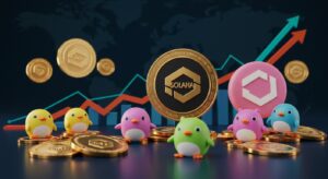 InfoCryptofr   PENGU Explose  Le Memecoin Pudgy Penguins au Sommet